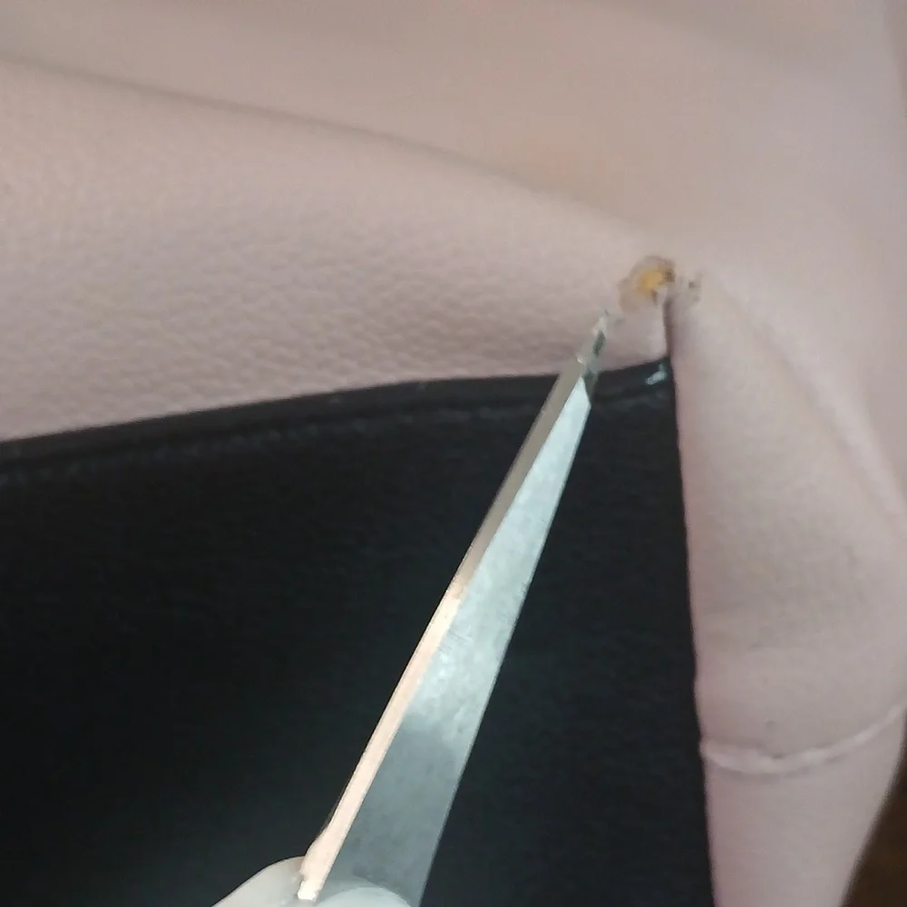 VICTORIA'S SECRET The Victoria Slouchy Satchel in Blush Colorblock - Picture 7 of 13